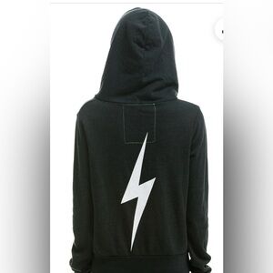 Aviator Nation Bolt Charcoal Hoodie